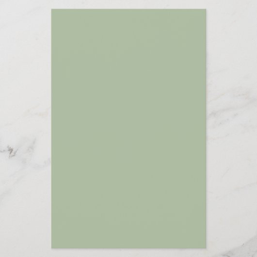 Laurel Green Solid Color Flyer (Voorkant)