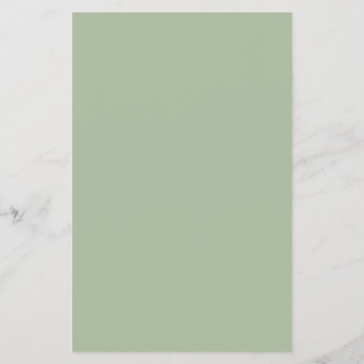 Laurel Green Solid Color Flyer (Achterkant)