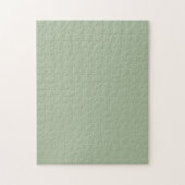 Laurel Green Solid Color Legpuzzel (Verticaal)