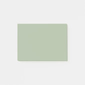 Laurel Green Solid Color Post-it® Notes (Voorkant)