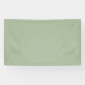 Laurel Green Solid Color Spandoek (Horizontaal)