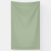 Laurel Green Solid Color Spandoek (Verticaal)