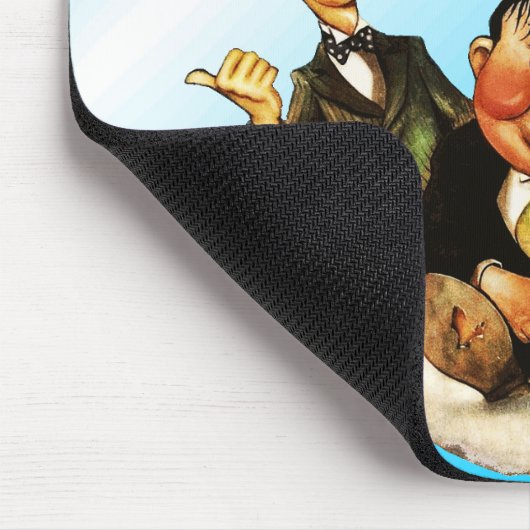 Laurel & Hardy Muismat (Hoek)