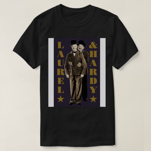 Laurel Hardy T-shirt (Design voorkant)