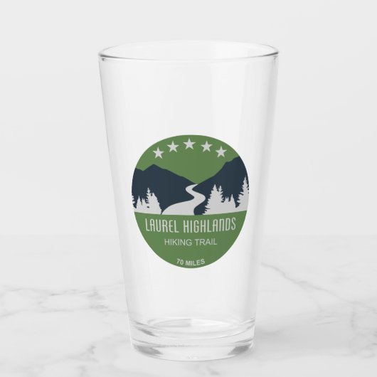 Laurel Highlands Hiking Trail Glas (Voorkant)