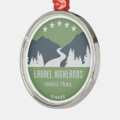 Laurel Highlands Hiking Trail Metalen Ornament (Links)