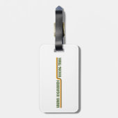 Laurel Highlands Hiking Trail Pennsylvania Bagagelabel (Achterkant verticaal)