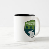 Laurel Highlands Hiking Trail Tweekleurige Koffiemok (Voorkant rechts)