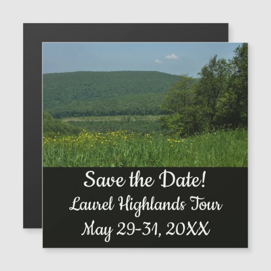 Laurel Highlands Pennsylvania Summer Photography (Voorkant / Achterkant)