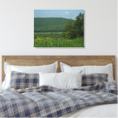 Laurel Highlands Pennsylvania Summer Photography Canvas Afdruk (Insitu (Slaapkamer))