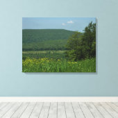 Laurel Highlands Pennsylvania Summer Photography Canvas Afdruk (Insitu (Houten vloer))