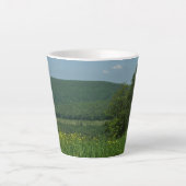 Laurel Highlands Pennsylvania Summer Photography Latte Mok (Voorkant)
