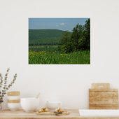 Laurel Highlands Pennsylvania Summer Photography Poster (Keuken)