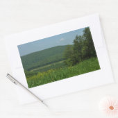 Laurel Highlands Pennsylvania Summer Photography Rechthoekige Sticker (Envelop)