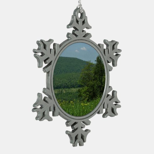 Laurel Highlands Pennsylvania Summer Photography Tin Sneeuwvlok Ornament (Links)