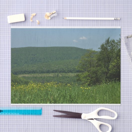 Laurel Highlands Pennsylvania Summer Photography Tissuepapier (Craft)