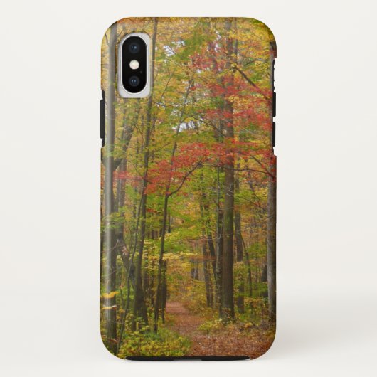 Laurel Hill Trail in de herfst Case-Mate iPhone Case (Achterkant)