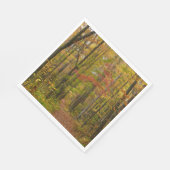 Laurel Hill Trail in de herfst Servetten (Hoek)