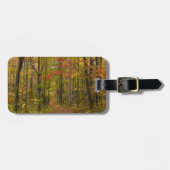 Laurel Hill Trail in Herfst Bagagelabel (Voorkant horizontaal)