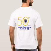 LAUREL HOGE SCHOOL KLASSE 65 REUNION T-SHIRT (Achterkant)