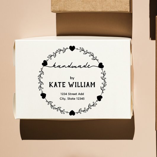 Laurel Krans handgemaakt door business stempel