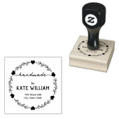 Laurel Krans handgemaakt door business stempel (Gestempeld)