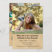 Laurel Leaf - Aankondiging Afstuderen (Voorkant / Achterkant)