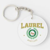 Laurel Maryland Sleutelhanger (Voorkant)