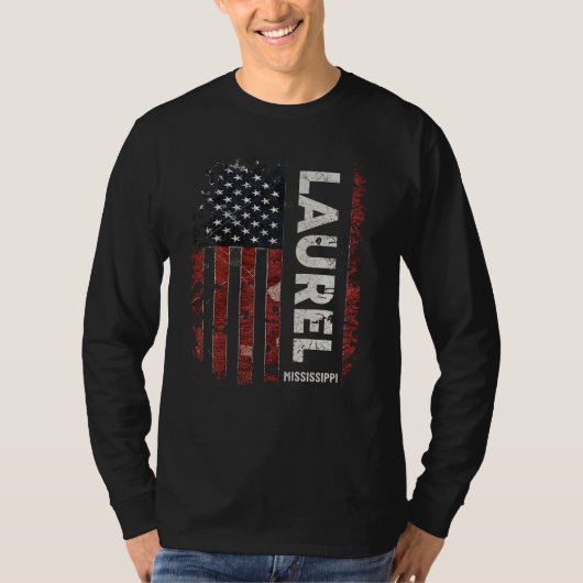 Laurel Mississippi T-shirt (Voorkant)