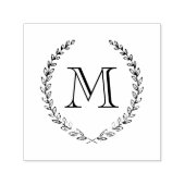 Laurel Monogram Stempel (Design)