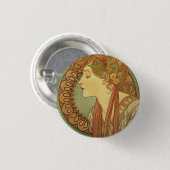 Laurel Ronde Button 3,2 Cm (Voorkant /achterkant)
