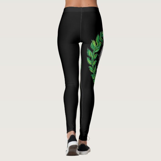 Laurel Skull Leggings (Achterkant)