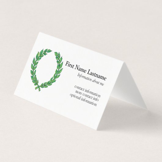 Laurel Visitekaartje (Voorkant)