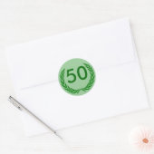 Laurel Wealth Ronde Sticker (Envelop)