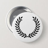 Laurel Wreath Button (Voorkant /achterkant)