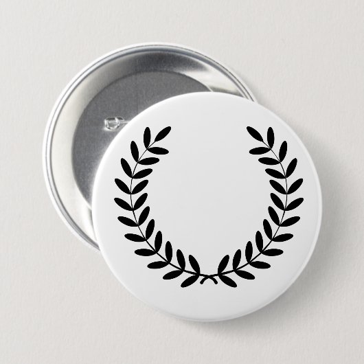 Laurel Wreath Button (Voorkant /achterkant)