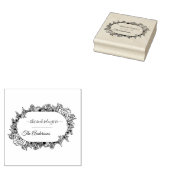 Laurel Wreath Custom Dit boek behoort tot Rubberstempel (Gestempeld)