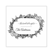 Laurel Wreath Custom Dit boek behoort tot Rubberstempel (Afrduk)