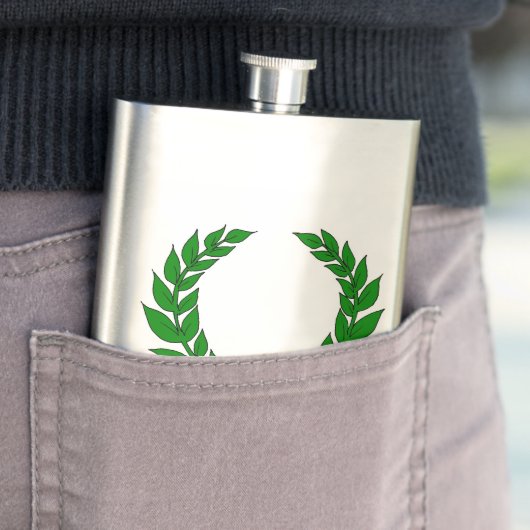 Laurel Wreath Flask Flacon (Voorbeeld)