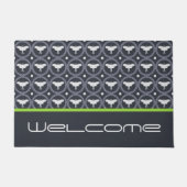 Laurel Wreath & Luna Moth Deurmat (Voorkant)