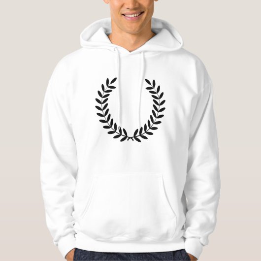 Laurel Wreath Mannen Hoodie (Voorkant)