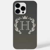 Laurel Wreath Monogram Case-Mate iPhone Case (Achterkant)