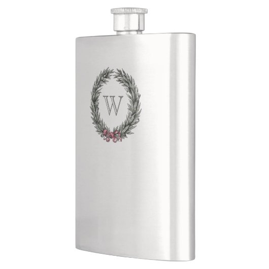 Laurel Wreath Monogram Flacon (Links)