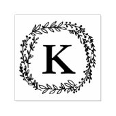Laurel Wreath Monogram Stempel (Design)
