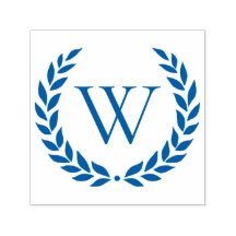 Laurel Wreath Monogrammed Initiaal