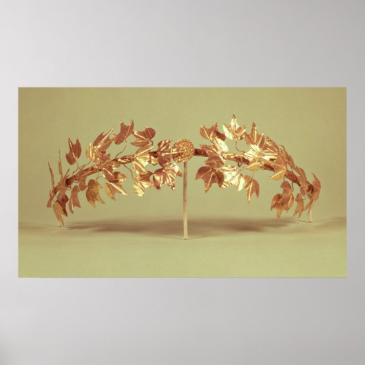 Laurel wreath, Mycenae Poster (Voorkant)