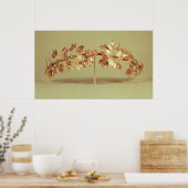 Laurel wreath, Mycenae Poster (Keuken)