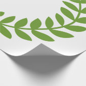Laurel Wreath (OudGrieks symbool) Cadeaupapier (Hoek)