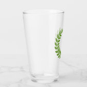 Laurel Wreath (OudGrieks symbool) Glas (Rechts)