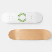 Laurel Wreath (OudGrieks symbool) Persoonlijk Skateboard (Horizontaal)